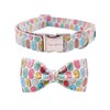 Unique style paws Dog Collar with Bow, Bow Tie Dog