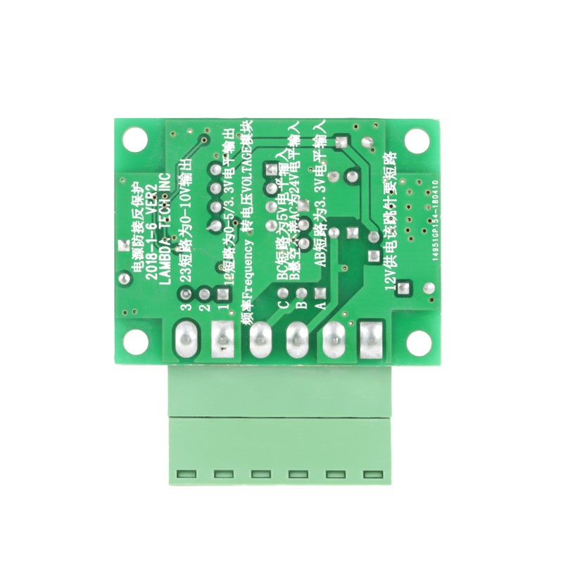 Frequency to Voltage Signal 0-10Khz To 0-10V Converter Module With