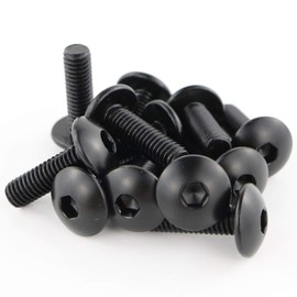 Xitomer Motorbike Full Sets Fairing Bolts Kits Fit for S1000RR 2009 2010 2011 2012 2013 2014, Mounting Kits Washers/Nuts/Fastenings/Clips/Grommets (Matte Black)