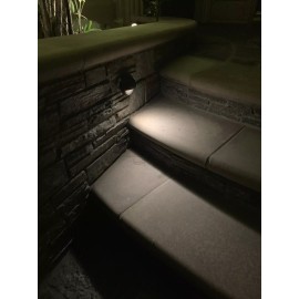 LUMIERE LED Low Voltage Outdoor  Solid Brass Deck Light-Architec