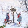 Napkin Children at the Birdhouse Pack of 20