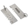 DGOL Stainless Steel Mini Portable Metal Sheet Thickness Gauge Material