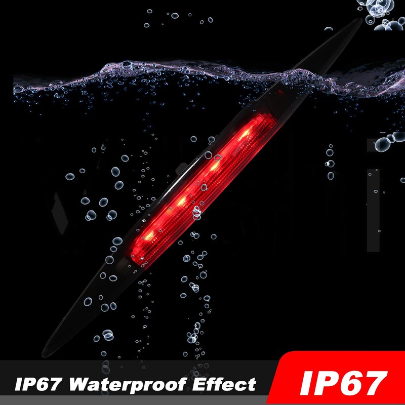 KEEGTBOX High Mount Stop Light LED Third Brake Light Assemblies
