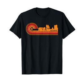 Retro Fort Wayne T-Shirt - Fort Wayne IN Skyline Shirt T-Shirt
