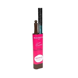 Bourjois Make-up Pack Liner Pinceau, Contour Clubing Gift 2 Brown Impression Nest, 48 Atomic Black 1.2G