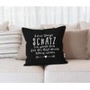 MoonWorks® Cushion Cover Saying "Keine Sorge Schatz" Funny Gift Love