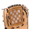 ZETT BDG324SVZ Catchball Gloves for Beginners, Includes Shock Absorbing Pads,