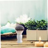 PACKOVE 2pcs Men Shaving Brush Ergonomic Handle for Comfortable Grip