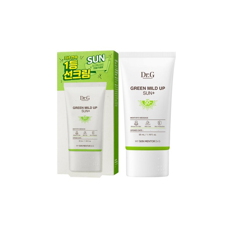 Dr.G Sunscreen without stinging eyes Tone-up sunscreen Moist inorganic sunscreen