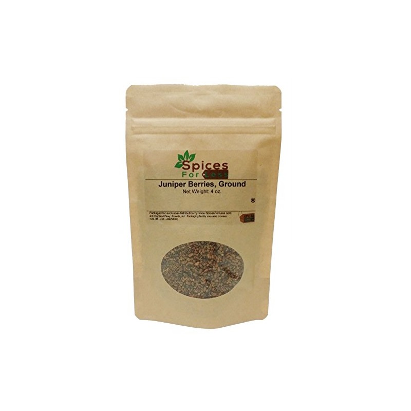 SFL Juniper Berries, Ground - Kosher (4 ounces)