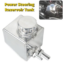 Acouto Power Steering Reservoir for Holden Commodore V6 V8 for VS VT VX VY VZ VE HSV LS1 Aluminum Alloy Car Power Steering Reservoir Tank Bottle Replacement