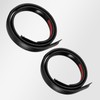 2PCS Roof Molding Drip Weatherstrip Compatible with Toyota Tundra Crew