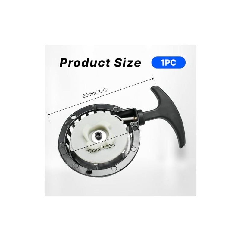 49cc 47cc Easy Start Aluminum Alloy Starter Motor for 40/44-6