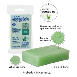 Esponja y jabón 2 en 1 T.Taio Esponjabon 120g
