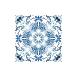 York Wallcoverings Portfolio II Perception Border Removable Wallpaper, White/Blue