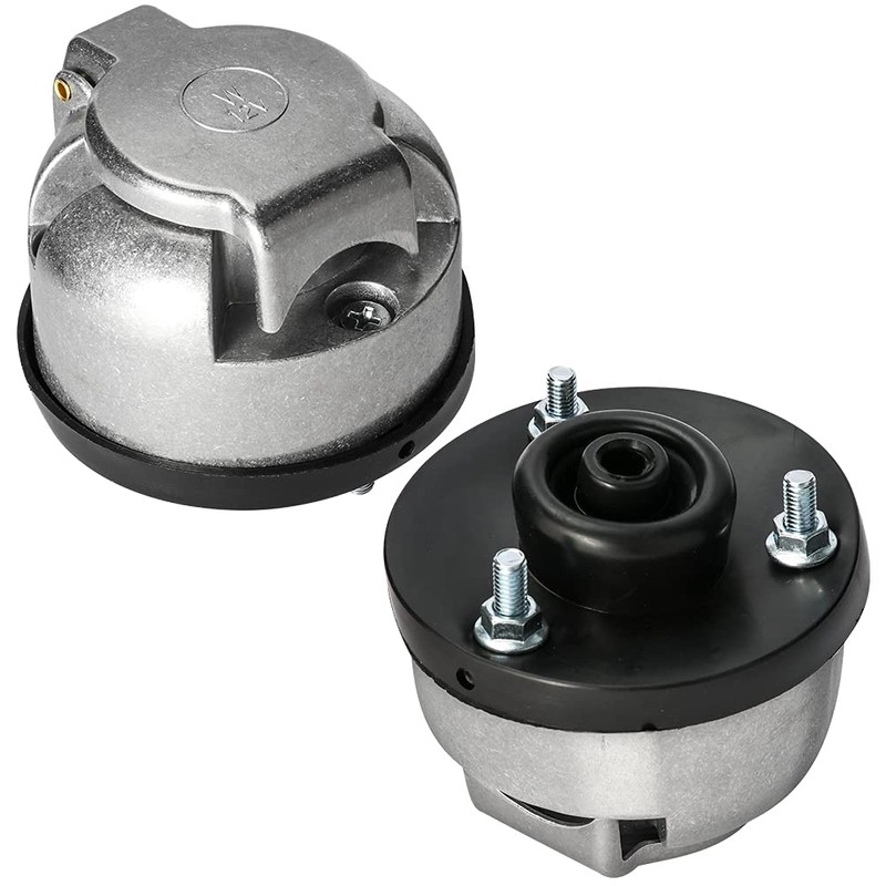 SmartSpec 7 Pin Metal Trailer Socket Connector Caravan Towbar Towing