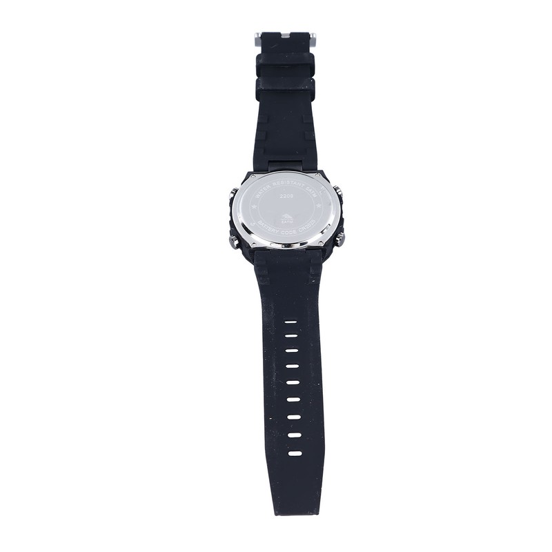 Outdoor Sports Electronic Watch Multifunctional Stylish Pedometer Compass Luminous Waterproof