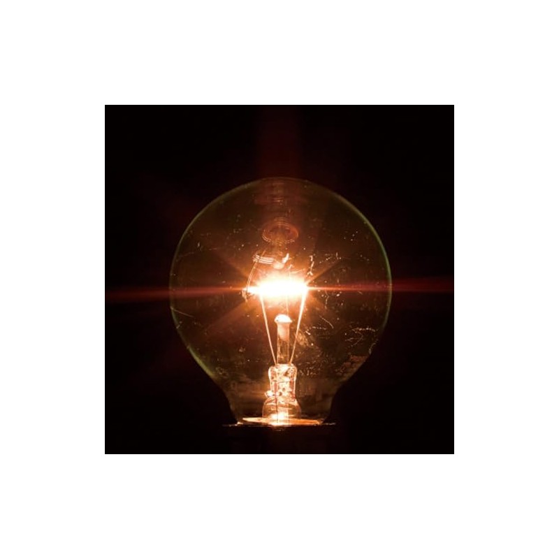 Yazawa Corporation GC100V57W70 Ball Bulb, 60W Shape, Diameter 2.8 inches