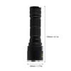 UV Flashlight LED 365nm Blacklight Torch Aluminium Alloy Shell Ultraviolet