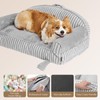 EHEYCIGA Cute Cat Couch Beds for Indoor Cats - Striped