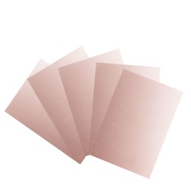 Aoje-Link Single Side Copper Clad PCB Laminate Circuit Board, FR-4 Glass Fiber, 150 x 100 x 1.5mm, 5pcs