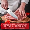 Chef knife. ICEL Cutlery 8-inch Chefs Knife.(Knife Care, Sharpening Instructions