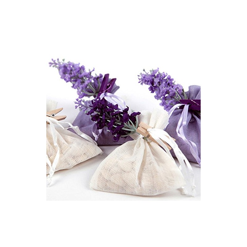 Mini Clothes Pegs, White, 25 mm, 25 pieces