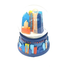 Generic Dallas Texas Snow Globe Dallas Skyline