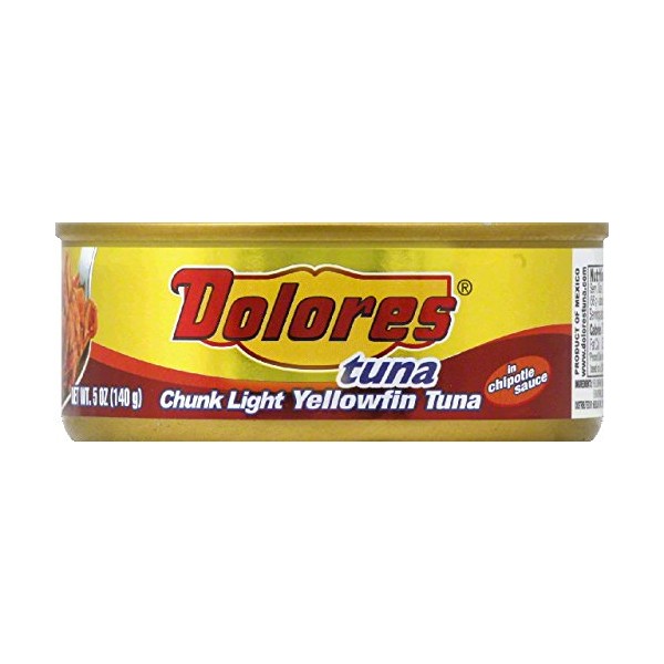 Dolores Tuna Yellowfin In Chplt S 5 OZ (Pack of 24)