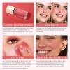 KIMUSE (Comparable to SHEGLAM) Liquid Cheek Blush Makeup-DESIRE -New EXP: