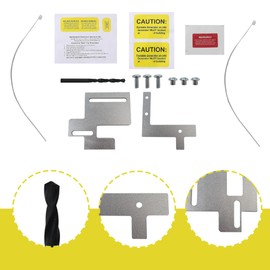 Upgraded Generator Interlock Kit Generator Lockout Kit for Eaton Cutler Hammer BR Series 150 & 200 Amp Main Breaker Panels, 1 1/4 to 1 7/16 Inches Spacing Between Main and Generator Breaker