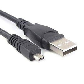 UC-E6 USB Cable for Nikon Coolpix P530, P3300, S220, S3100, S3200, S3500, S3600
