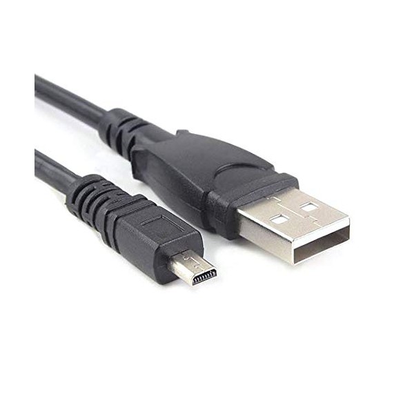 UC-E6 USB Cable for Nikon Coolpix P530, P3300, S220, S3100,