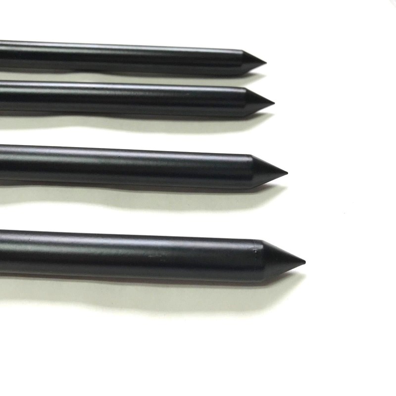 4 x 20-30cm Black Carp Coarse Ali Aluminium Bank Sticks