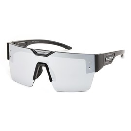 FEISEDY Sunglasses Men Women, Big Oversized Square Frame,UV400 Mirrored Sun Glasses, Cycling Driving Fishing Hiking B0064