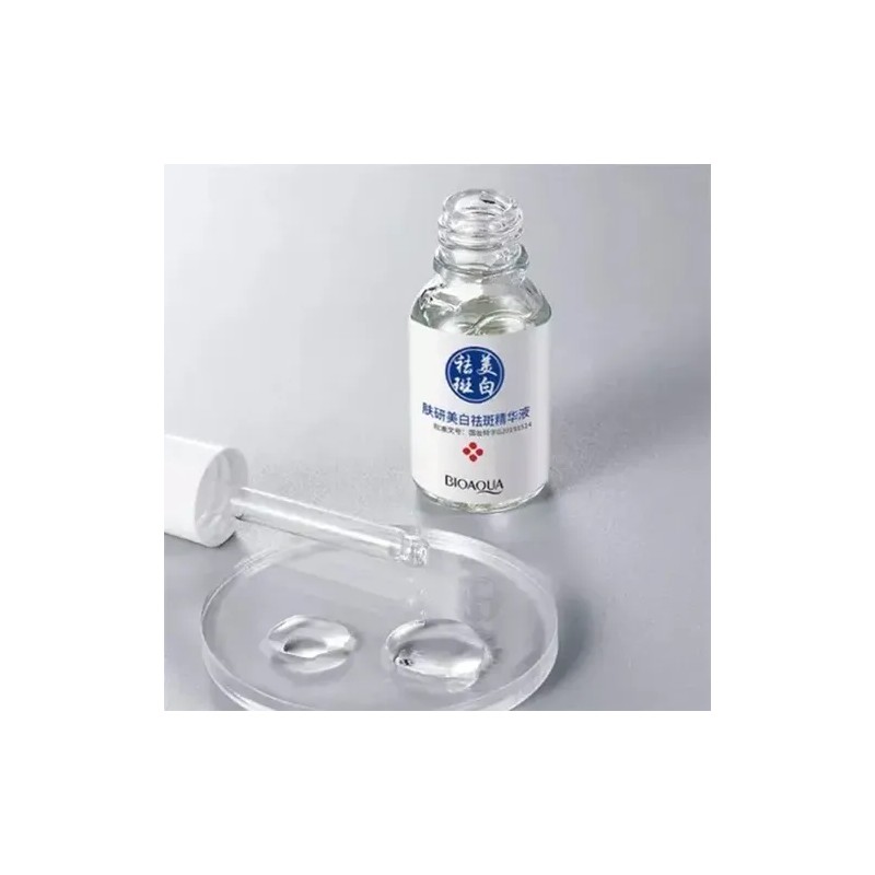 Serum Facial Bioaqua Aclara Manchas Acné Acido Hialuronico