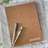 Unruled Notebook, 70 Sheets, 10.5" x 8", Heavyweight 60# Paper,