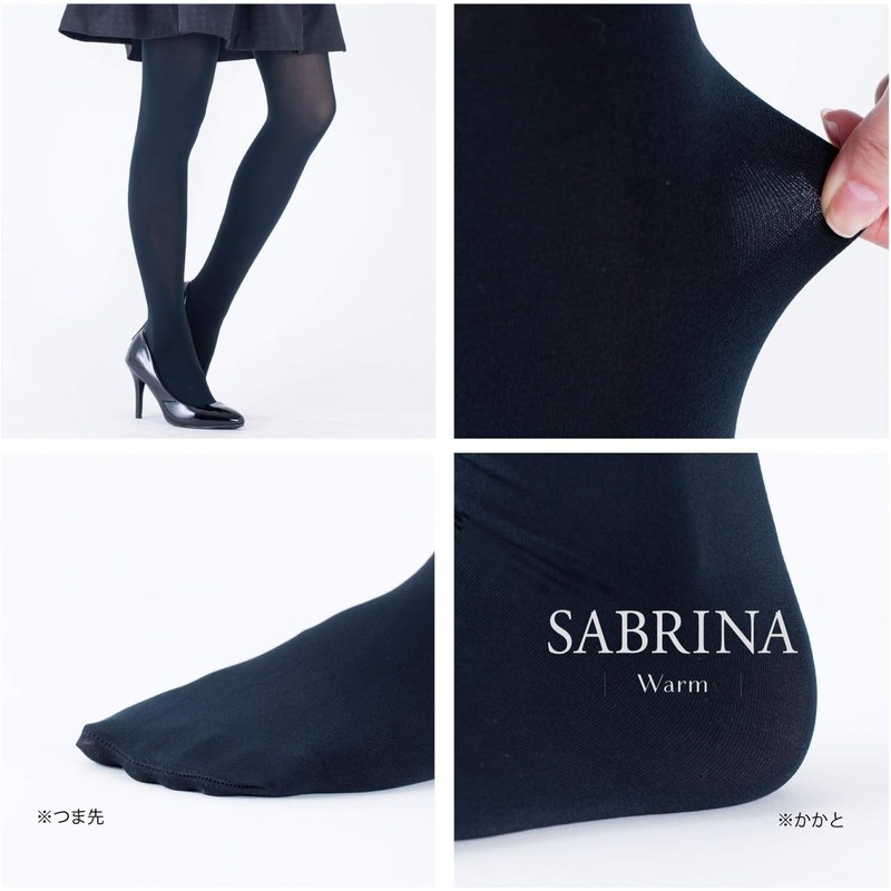GUNZE SBW56 Women's Tights, Sabrina Shape, Warm, Tightening, Beautiful Legs,