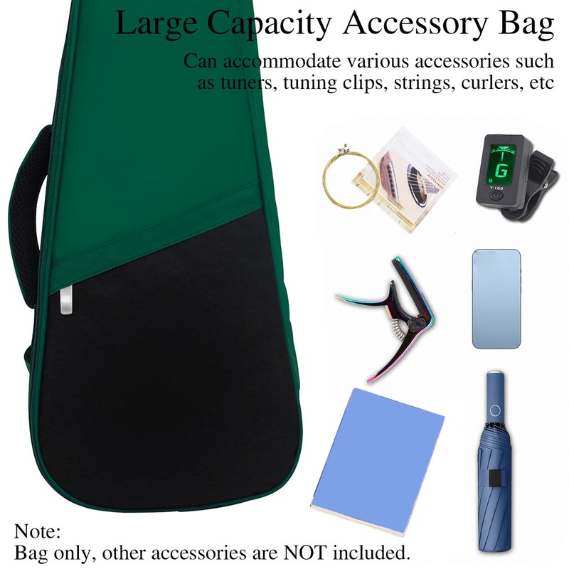 23-inch Ukelele Ukulele Uke Bag Backpack Case Simple Style Cotton