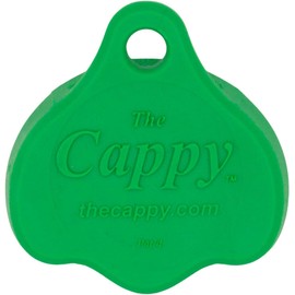 The Cappy (4-pack) Reusable Beverage Can Opener & Closer - Fits All Standard Cans - Assorted Color Combos