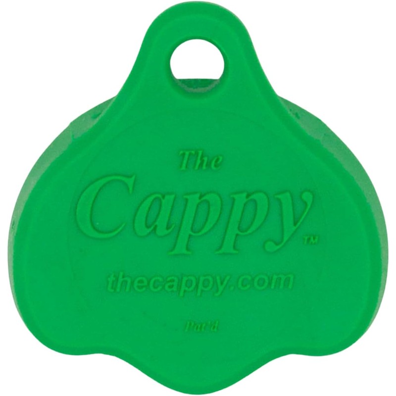 The Cappy (4-pack) Reusable Beverage Can Opener & Closer -
