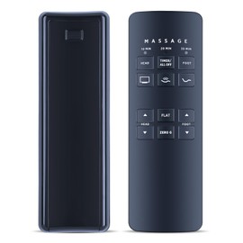 HZIME New Replacement Remote Control Compatible for Pure Latex Bliss/TEMPUR-Pedic/Serta Motion/Ergomotion Adjustable Bed Remote 75261 RF258B