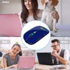 Wireless Bluetooth Mouse for Laptop,Rechargeable Mouse 2.4G USB Optical Wireless