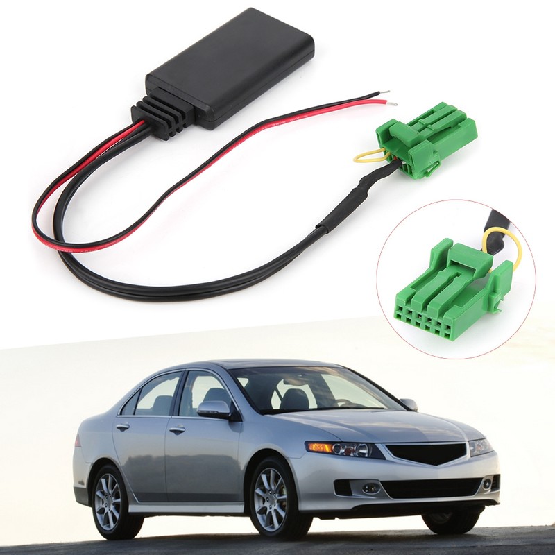Car Bluetooth Module Audio Microphone Handsfree MIC AUX Music Adapter