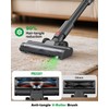Prasky Cordless Vacuum Cleaner, Stick Vacuum Foldable Rechargeable, Powerful Suction
