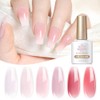 BORN PRETTY 10ML UV Nagellack Natur Rosa, Nudefarben, Pink Rose,