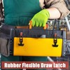 Mudder Flexible Rubber Draw Latch T Handle Hasp Rubber Draw