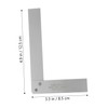 IWOWHERO 90° High Precision Carpenter Square Carbon Steel Right Angle