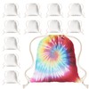 UNBOXING MOMENTS 12pcs Drawstring Backpack Sublimation Blanks