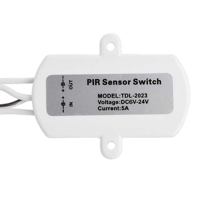 Fdit DC 6V to 24V 5A Mini Pir Motion Sensor